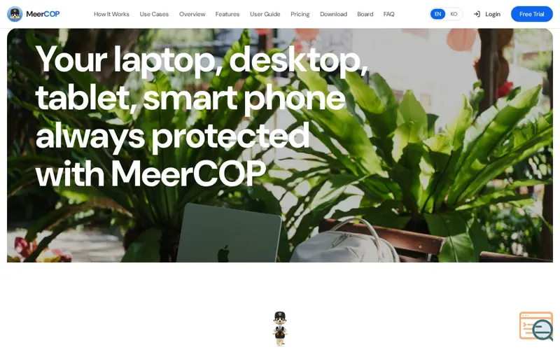Screenshot of MeerCOP