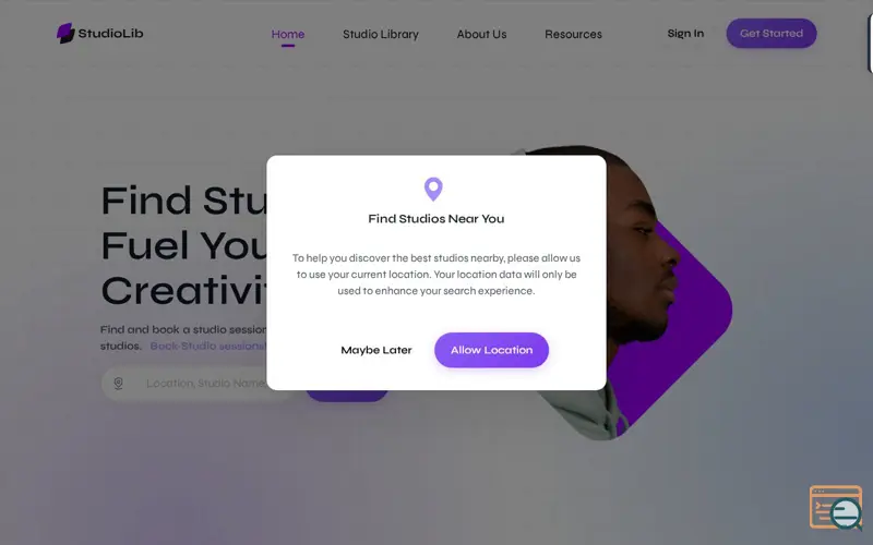 Screenshot of Studio Lib