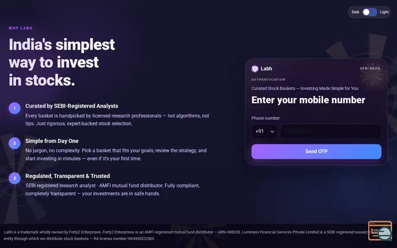 Screenshot of LABH