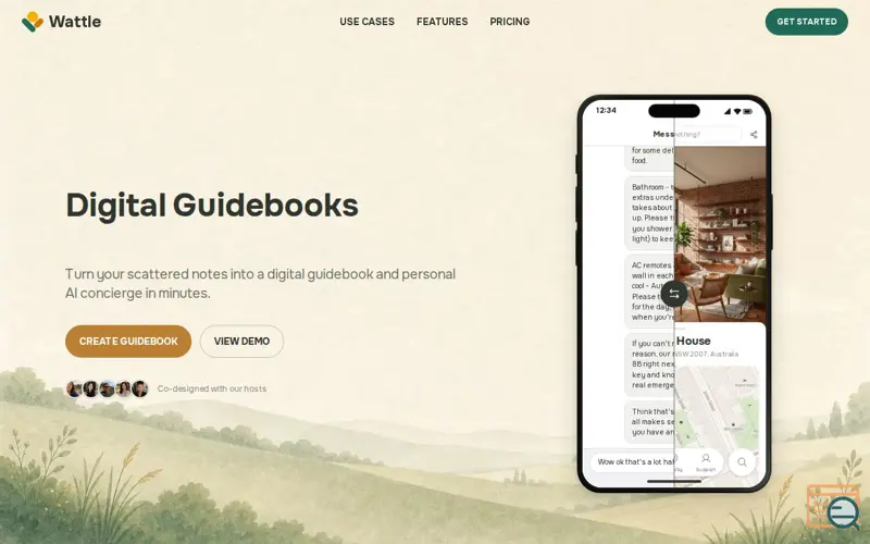 Screenshot of Wattle