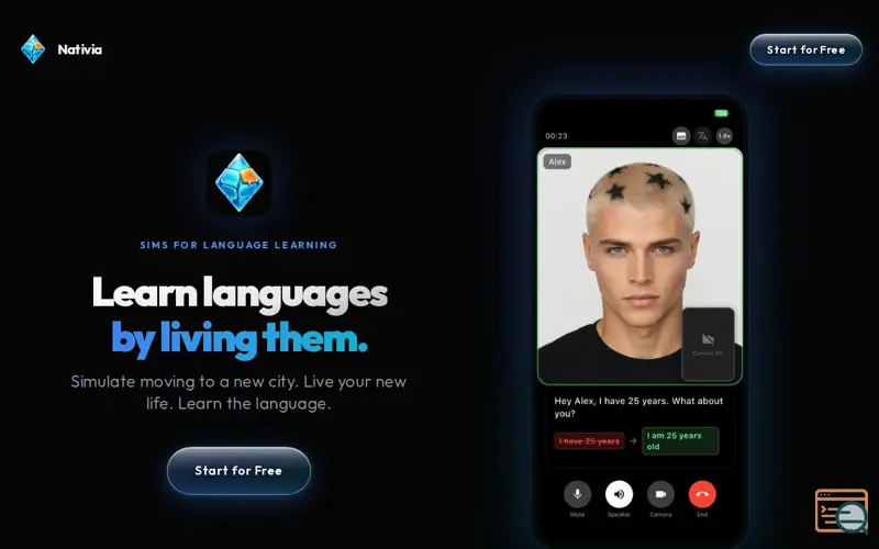 Screenshot of Nativia