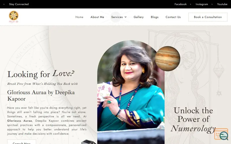 Screenshot of Gloriouss Auraa by Deepika Kapoor
