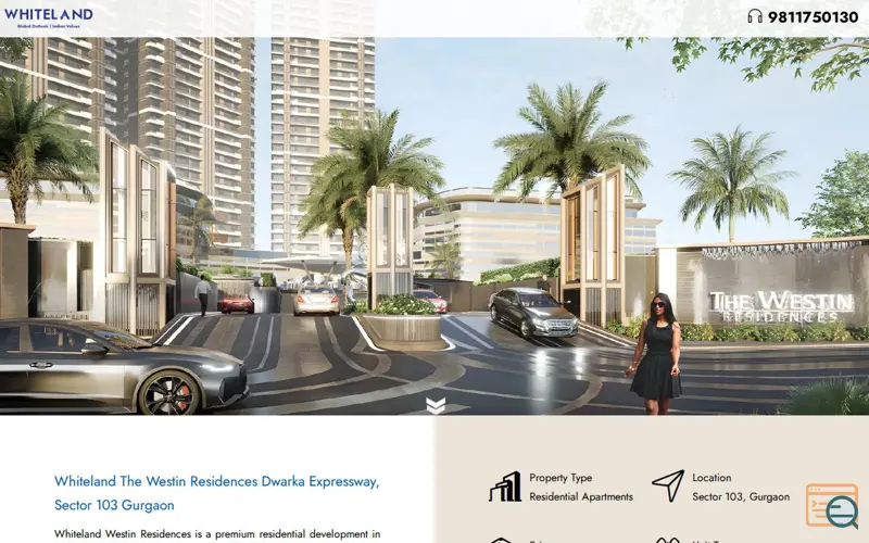 Screenshot of New Project Sector 103 Gurgaon