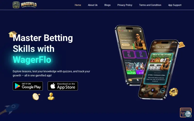 Screenshot of Wagerflo