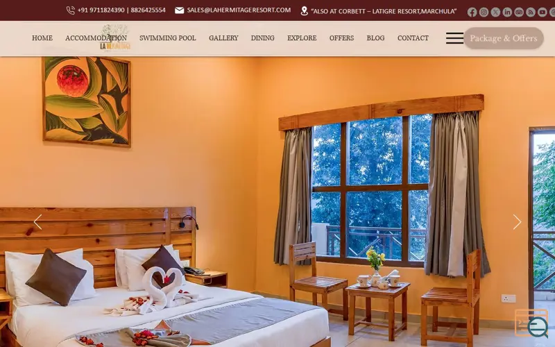 Screenshot of LaHermitage Resort 