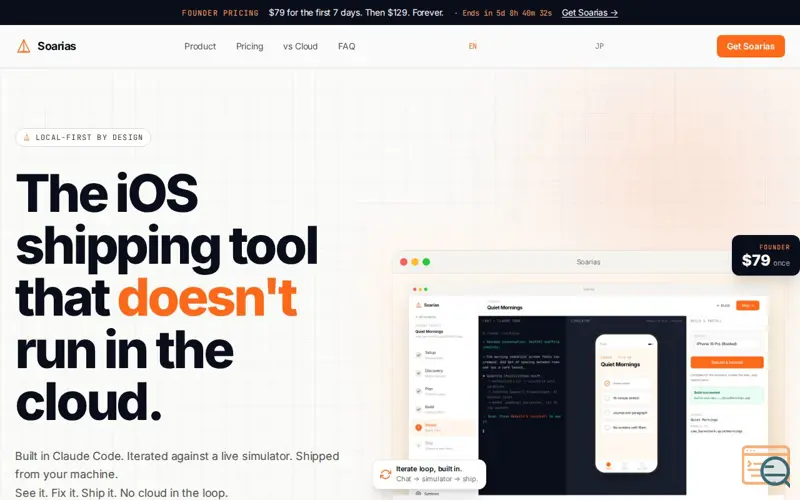 Screenshot of Soarias.com