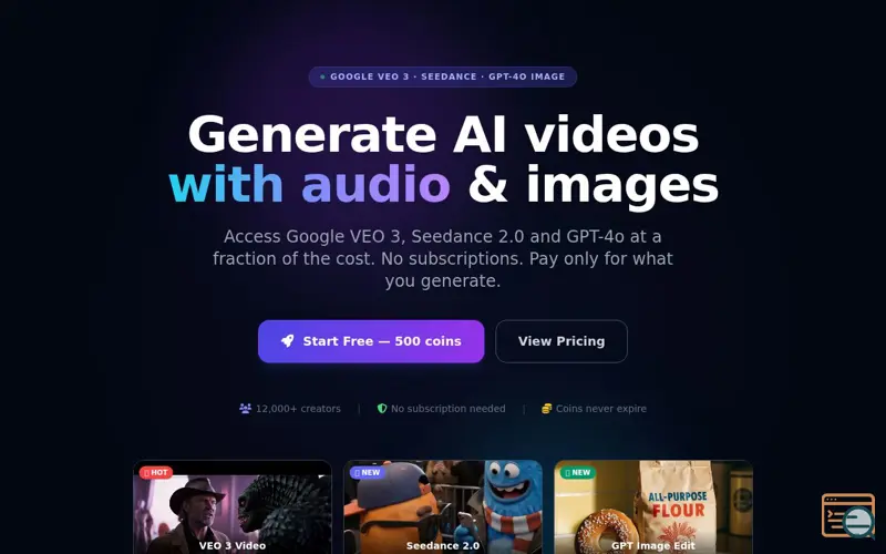 Screenshot of PicoAI 2.0, a launch using TikTok Domain Verification