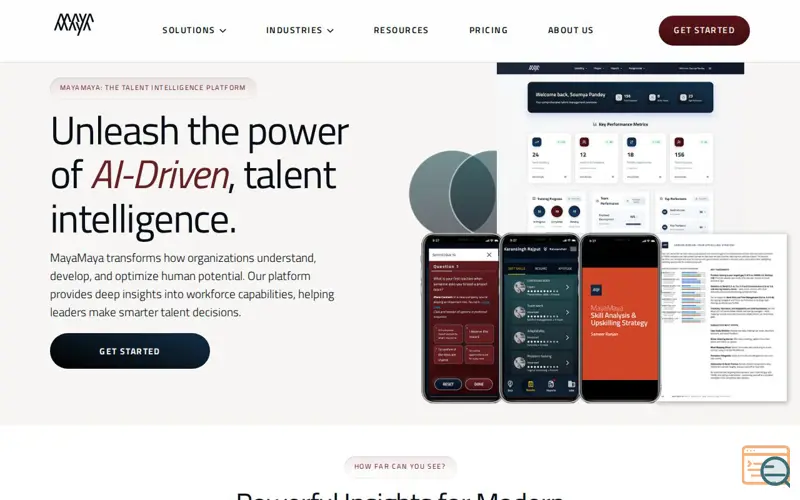 Screenshot of MayaMaya