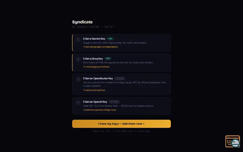 Screenshot of Syndicate