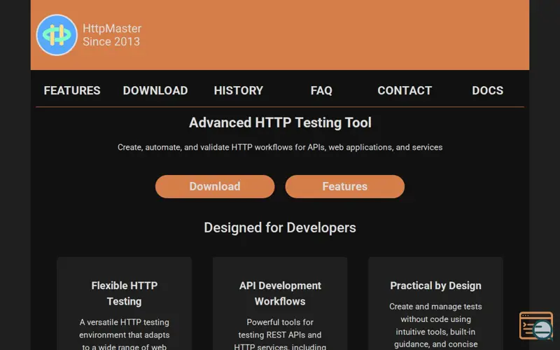 Screenshot of HttpMaster