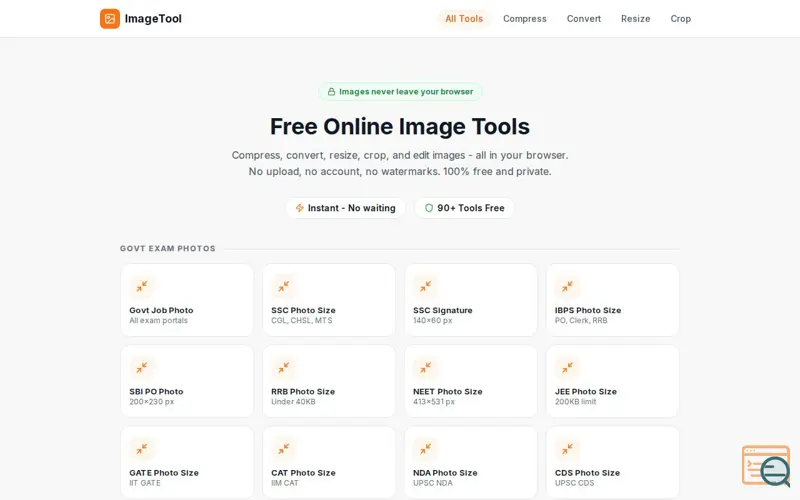 Screenshot of Image Tools by Renderlog