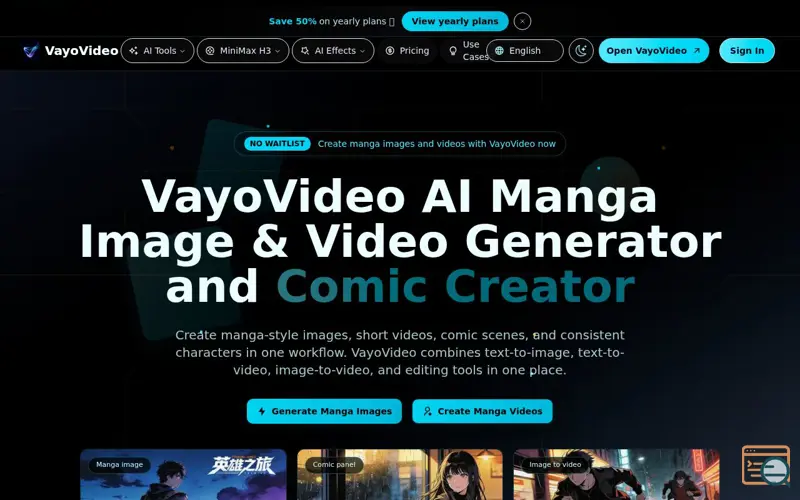 Screenshot of VayoVideo, a launch using SimilarLabs