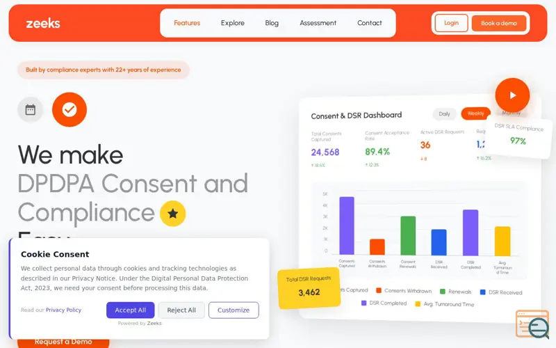 Screenshot of Zeeks