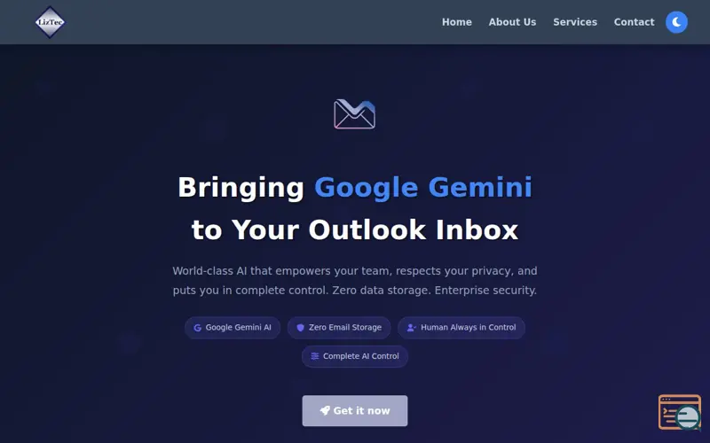 Screenshot of MAILcolab
