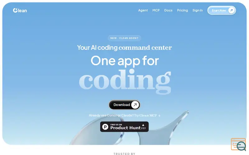 Screenshot of Clean