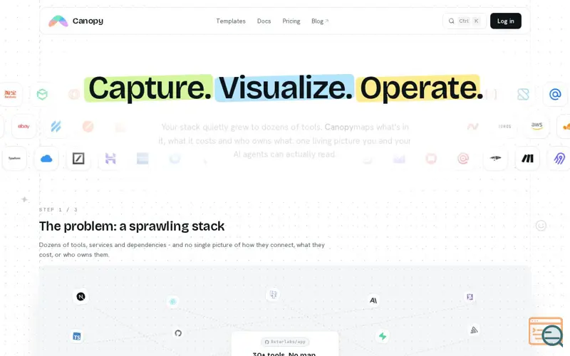 Screenshot of Canopy