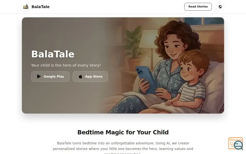 Screenshot of BalaTale