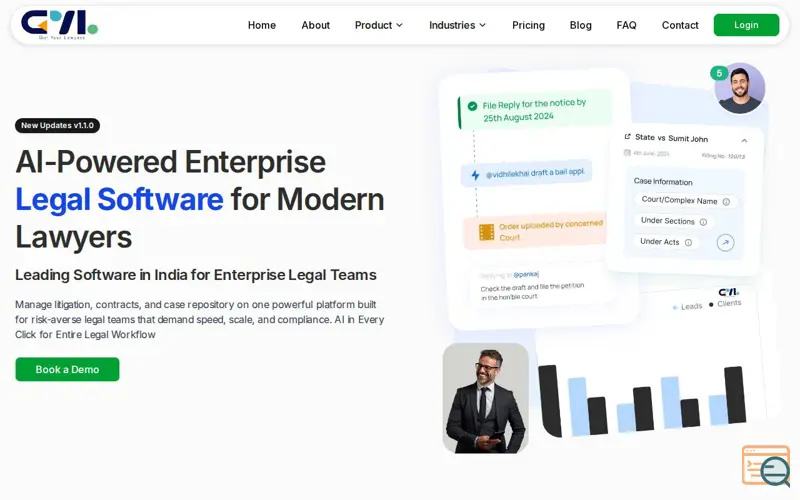 Screenshot of Get Your Lawyers