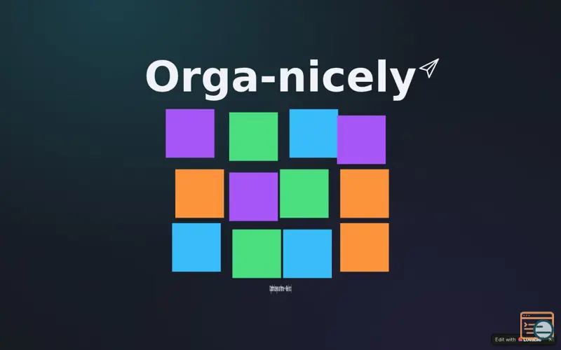 Screenshot of Orga-nicely