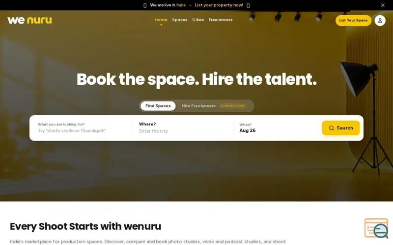 Screenshot of wenuru