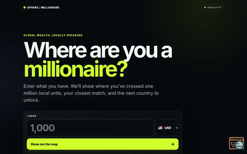 Screenshot of Where Are You a Millionaire?