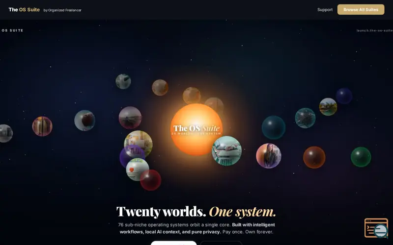 Screenshot of The OS Suite