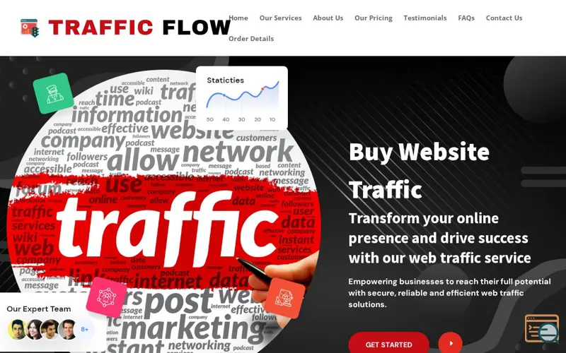 Screenshot of TrafficFlow