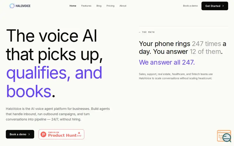 Screenshot of HaloVoice