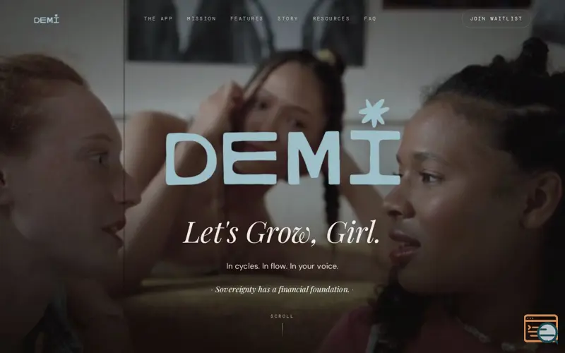 Screenshot of Demi