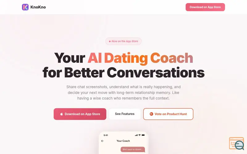 Screenshot of KnoKno