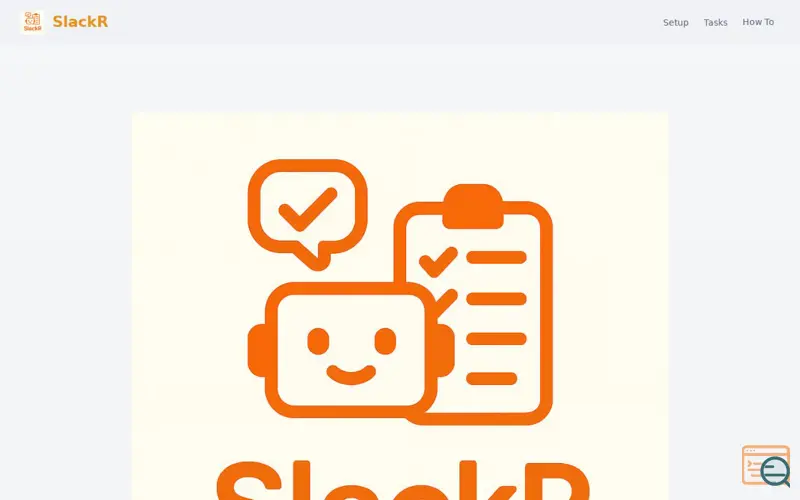 Screenshot of SlackR Assistant
