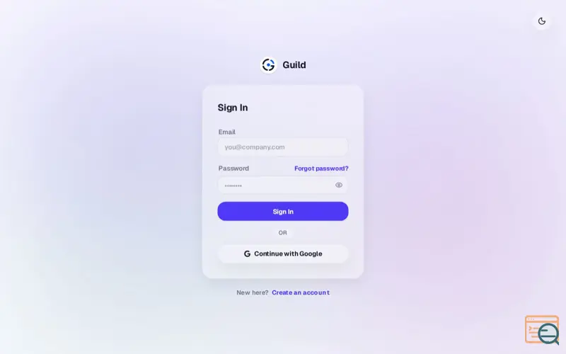 Screenshot of Guild Orbit
