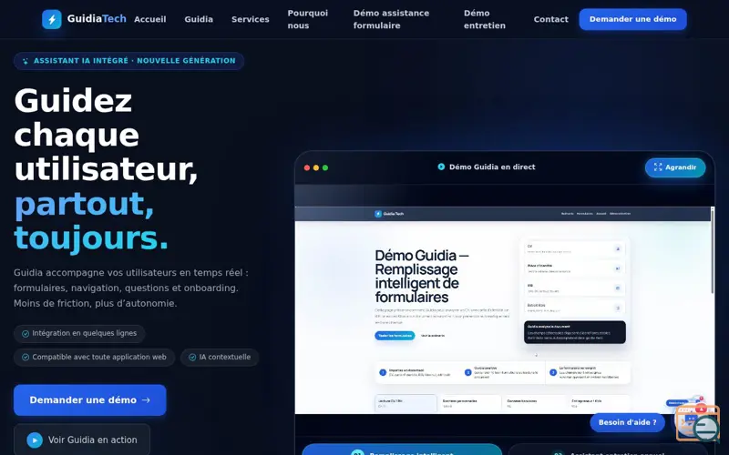 Screenshot of Guidia