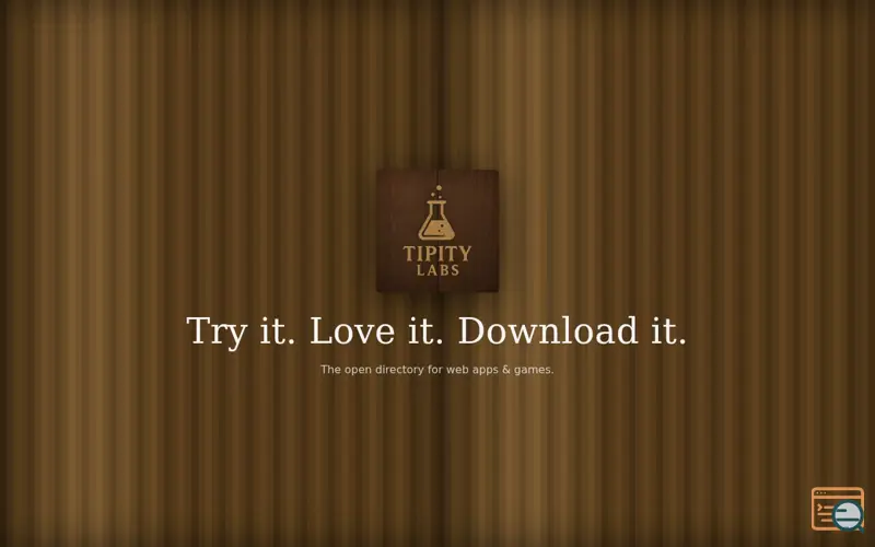 Screenshot of Tipitylabs , a launch using Network Solutions Email
