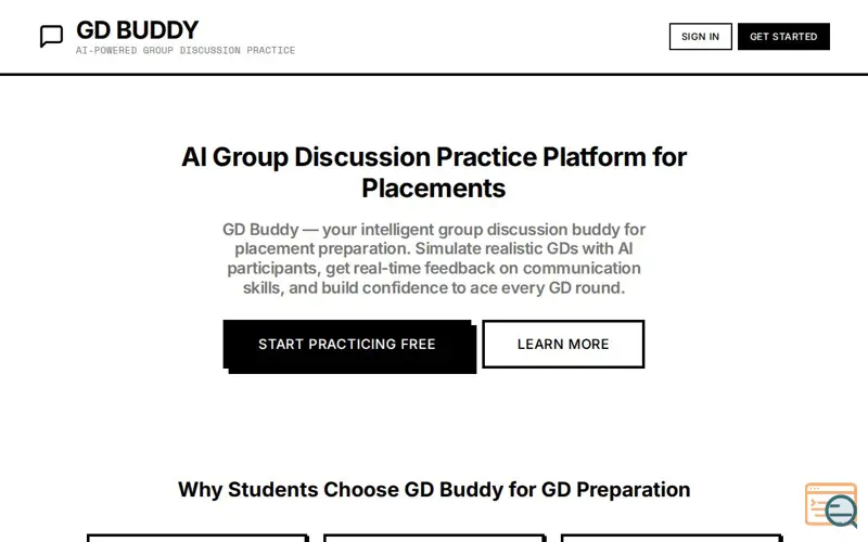 Screenshot of GD Buddy