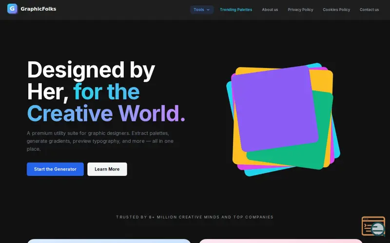 Screenshot of Design Utility Suite | GraphicFolks