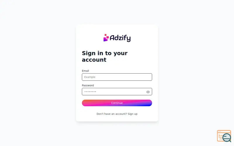 Screenshot of Adzify AI – Smart Ad Creative Engine