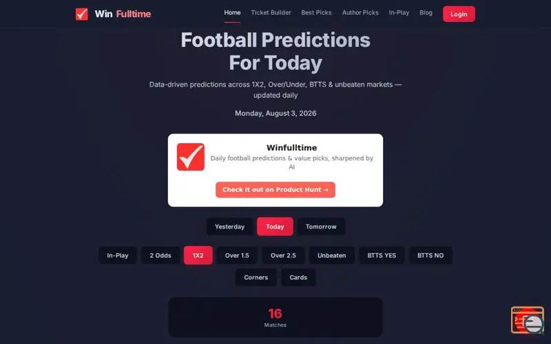 Screenshot of Winfulltime