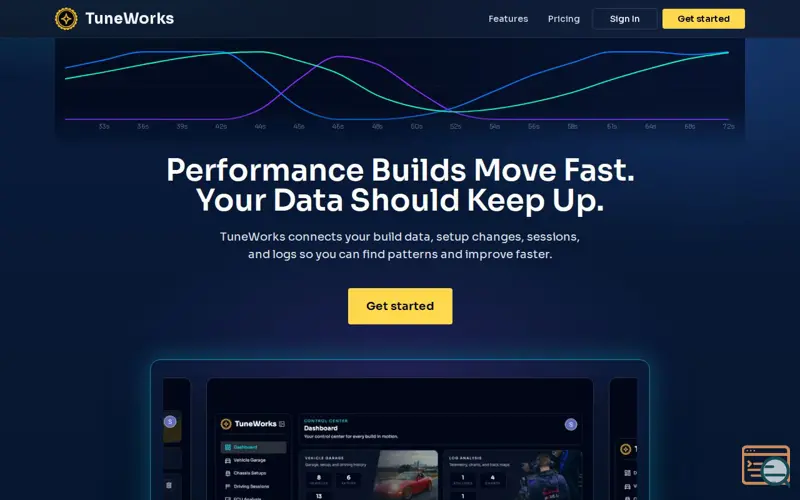 Screenshot of TuneWorks