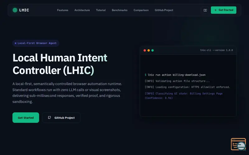Screenshot of Lhic-docs