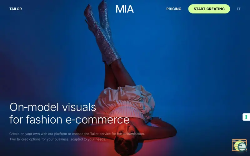 Screenshot of MIA