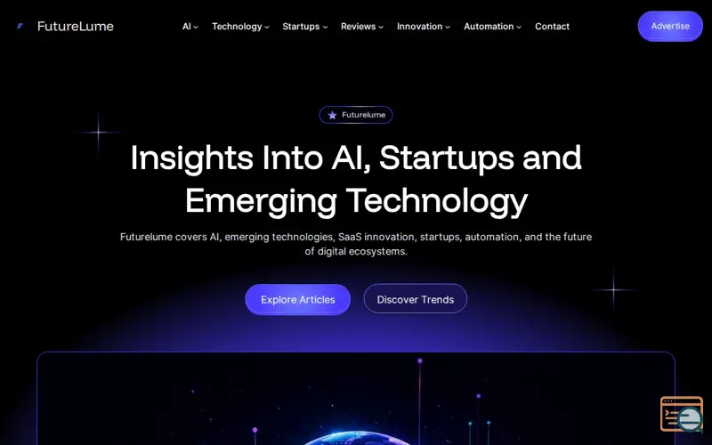 Screenshot of FutureLume