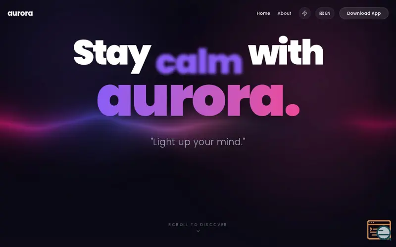 Screenshot of Aurora