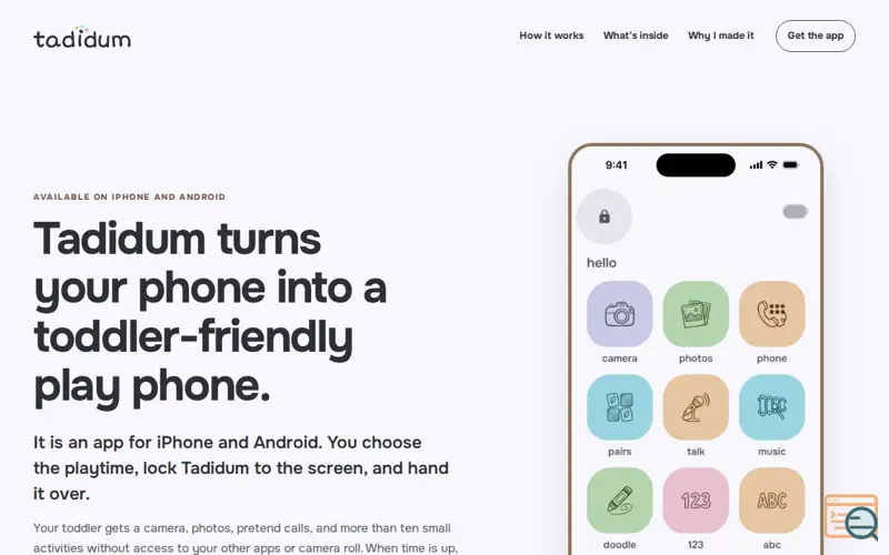 Screenshot of Tadidum