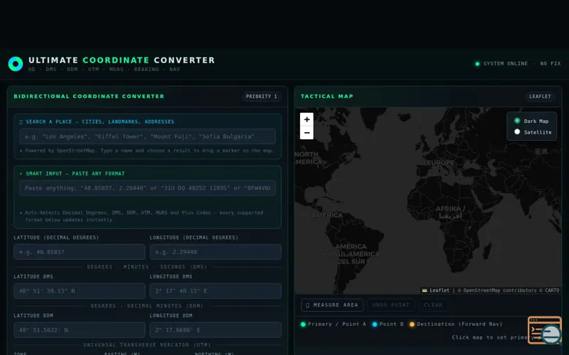 Screenshot of GridConvertPro