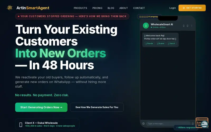 Screenshot of Building AI Agents for Wholesale & SEO