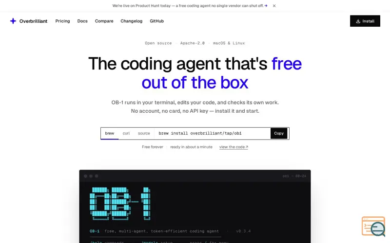 Screenshot of OB-1