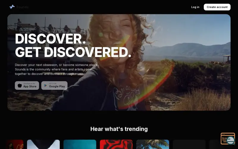 Screenshot of Sounds — Music, Video & Collections