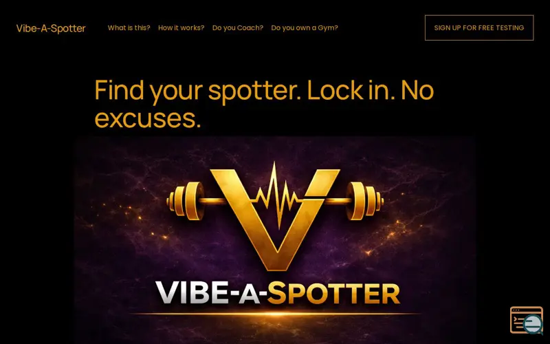 Screenshot of VibeASpotter