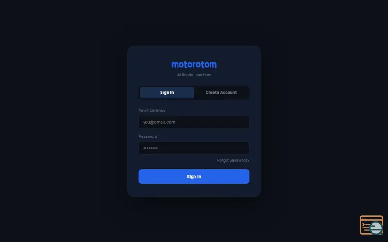 Screenshot of Motorotom